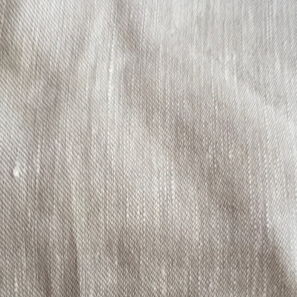 Gap Perfect Trouser Linen Blend Beige Pants Sz 6 Long - Picture 8 of 10